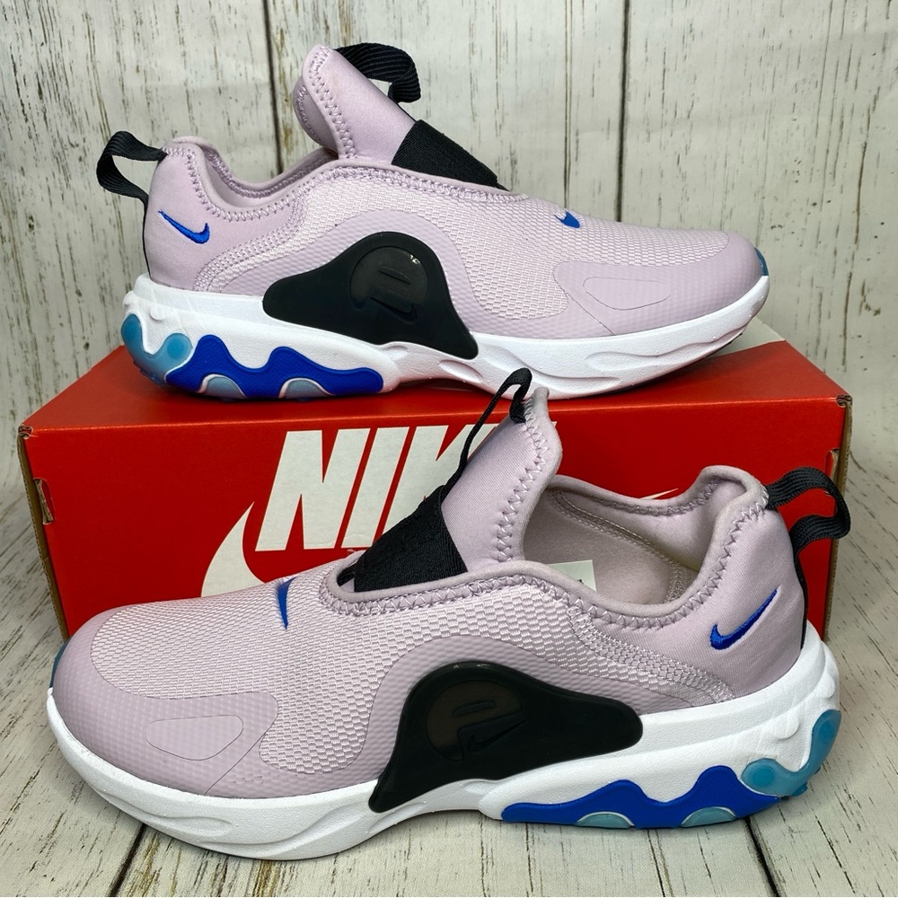 NEW Women’s Nike react presto extreme shoes pink blue black size 7Y/8.5W